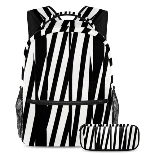 Sac à dos polyvalent 2 pièces pour éviter le désordre des cours avec son grand compartiment Large