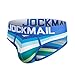 JOCKMAIL 3PCS/Pack Men Briefs Underwear Cotton Mens Rainbow Stripe Underwear Briefs Comfortable Underpants