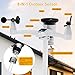 Urageuxy Weather Station Wireless Indoor Outdoor WiFi Weather Stations with Rain Gauge and Wind Speed/Direction,Temperature, Humidity, Weather Forecast, UV/Light, Moon Phase and Alarm