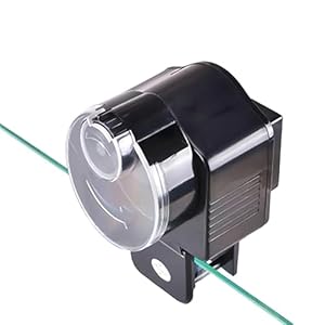 Automatic Fish Feeder for Aquarium – Auto Vacation Timer Fish Food Dispenser for Fish Tank – 60ml Adjustable Portion Control for Pellets, Flakes & Strips – Battery Operated