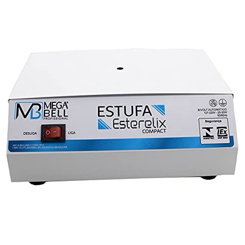 Estufa Manicure Esterilizadora P/Alicate Pedicure + Bandeja com Pinça - Mega Bell