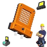 High Brightness Floodlight - for All Power Tool, Portable Flood Light, Cordless LED Work Light, Portable Floodlight with 20v Tools, Job Site LED Work Light for Outdoor