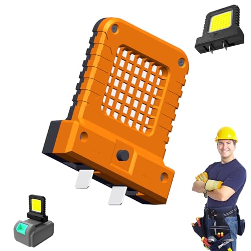High Brightness Floodlight - for All Power Tool, Portable Flood Light, Cordless LED Work Light, Portable Floodlight with 20v Tools, Job Site LED Work Light for Outdoor