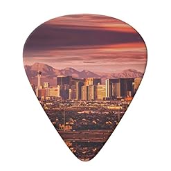Las Vegas Sunset Lot de 6 médiators pour guitare acoustique, guitare électrique, basse, ukulélé – fins, moyens et épais - Les Beatles, Paul McCartney, John Lennon, RIngo Starr, George Harrison Las Vegas Sunset Lot de 6 médiators pour guitare acoustique, guitare électrique, basse, ukulélé - fins, moyens et épais – Image 3