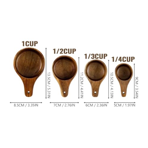 Cuchara de café de madera de granja para desayunos y repostería casera natural 3