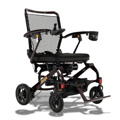 Pride Mobility Jazzy Carbon 27 Folding Travel Power Chair -...