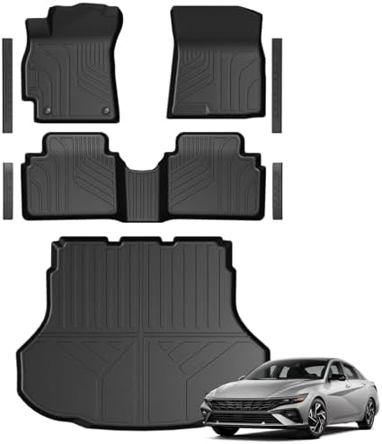 Floor Mats for 2021-2026 Hyundai Elantra Gas Accessories