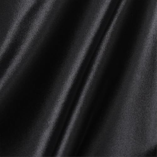 Mini jupe faux cuir doux patineur à taille élastique noire coupe évasée en A
