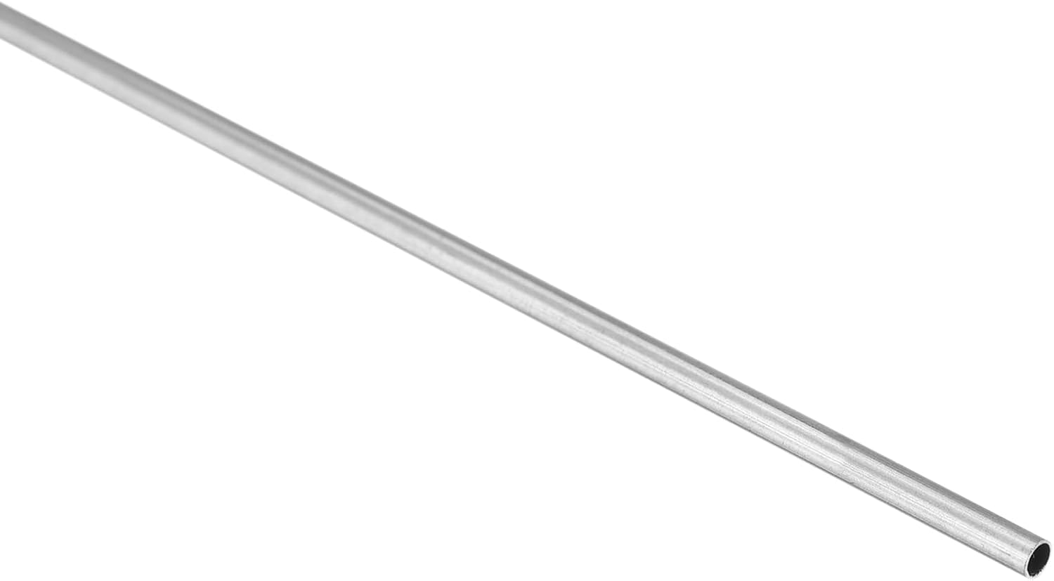 316 Stainless Steel 2mm OD 300mm Length - 1Pcs Round Metal Pipe Fits for Industrial Applications - Stainless Steel Seamless Straight Pipe Tube - (0.5mm Thickness)