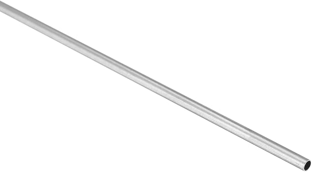 316 Stainless Steel 2mm OD 300mm Length - 1Pcs Round Metal Pipe Fits for Industrial Applications - Stainless Steel Seamless Straight Pipe Tube - 0.5mm Thickness