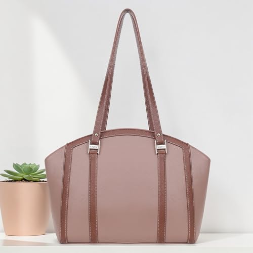 Image of EXOTIC Shoulder Handbag for Women, Classic Fashion Design with Contrast Stitching