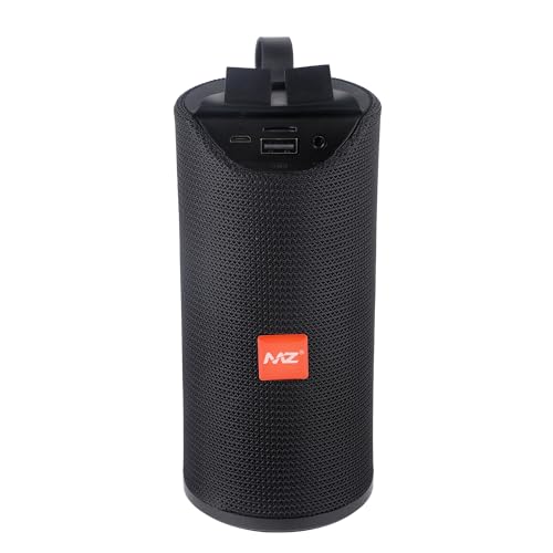 Image of MZ TG-113 (Portable Bluetooth Speaker) Dynamic Thunder Sound with High Bass 10 W Bluetooth Speaker (Black, Stereo Channel)