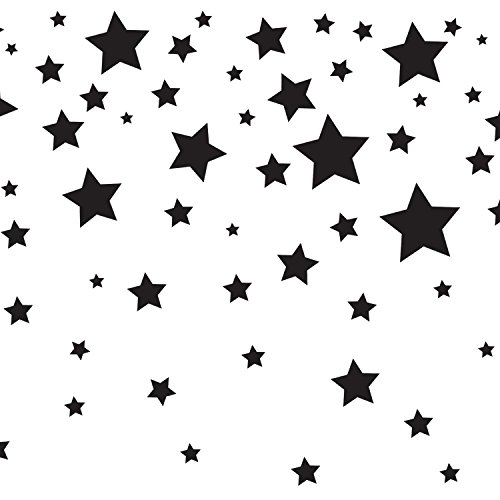 space wallpaper border - Tempaper TK608 Falling Stars Removable Peel and Stick Wallpaper, 6