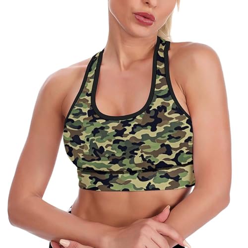 Women Girls Cozy Racerback Sports Bra Tank Tops Shirts