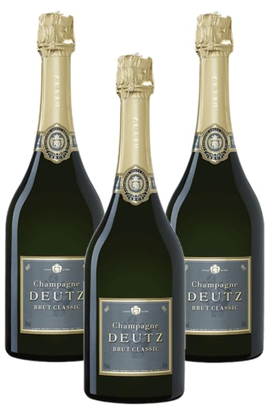 Deutz Brut Classic - Champagne - Lot de 3 bouteilles de 75 cl
