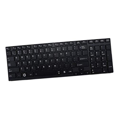 Almencla Teclado de reposição #PK130IU2B00 US PC para laptop Toshiba P750D P755 P755D