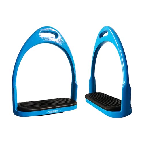 AOYUDJ 2 estribos para montar a caballo, estribos para montar a caballo, antideslizantes, para montar a caballo