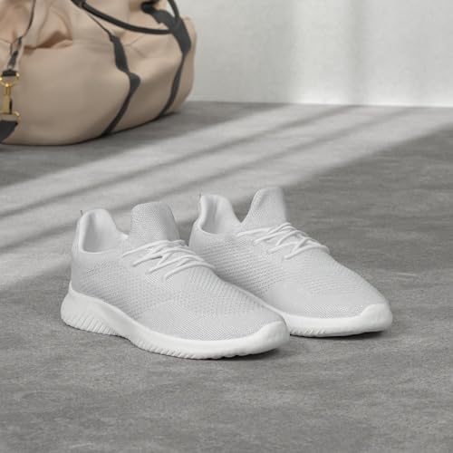 Image of Wrezatro Men's Slip on Walking Shoes Ultra Light Breathable Non Slip Running Shoes Casual Fashion Sneakers Mesh Workout Sports