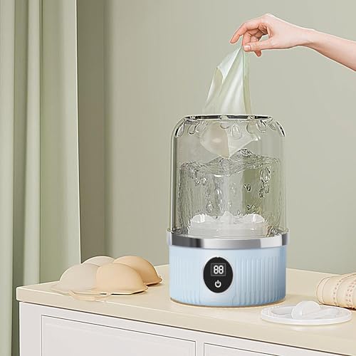 Máquina de lavado portátil y compacta con 3 programas de lavado eficientes 3