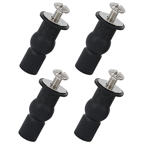 2 Pares De Pernos De Expansión De Caucho Tornillo De La Tapa Del Inodoro Asiento De Inodoro Tornillo Fijo Perno De Expansión Para Inodoro Tornillos Universales Para Asiento De Inodoro Cover