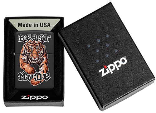 Zippo Beast Mode encendedor original hecho en EEUU con caja elegante 7