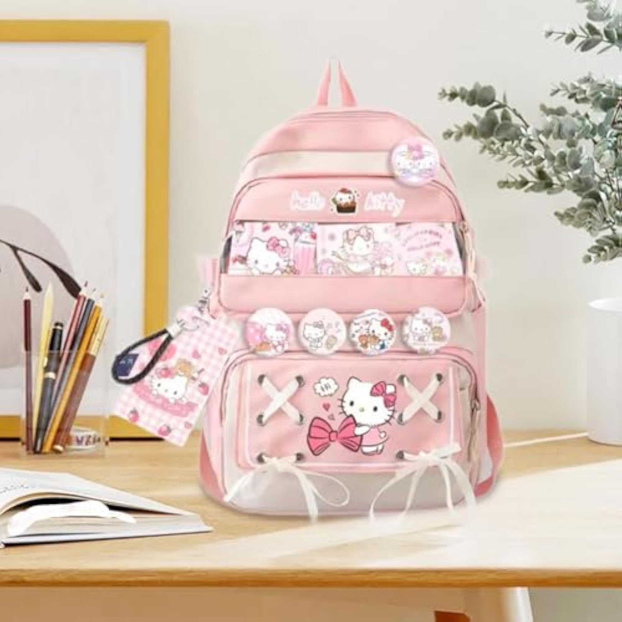 Junior High School Backpack, Casual Travel Bag for Teenagers