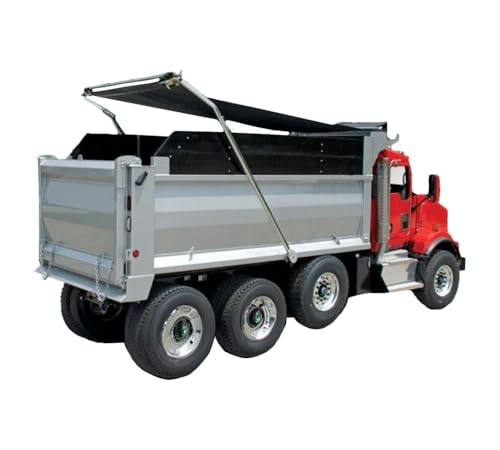 Mytee Products Complete Electric Aluminum 4-Spring Dump Truck Tarp System