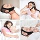 JINJUMEI Anti Schnarchen Kinnriemen Einstellbare Atmungsaktive, Anti Snoring Chin Strap, Hilft Gegen Schnarchen Schnarchgerät Zur Schnarchreduzierung, Elastisch Halskrause Gegen Kopfband.