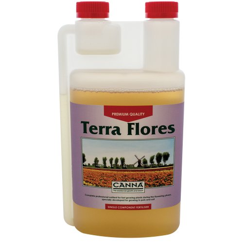 Canna Terra Flores - fertilizzante fioritura biologico, 1 litro