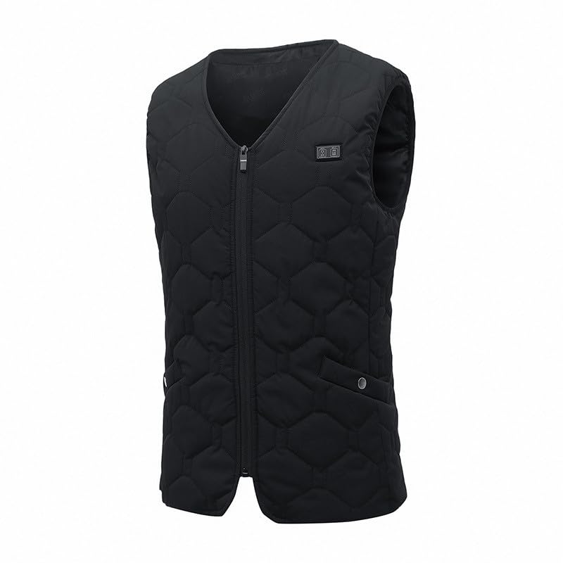Heated Vest for Men Women Gilet with 20 Heating Zones Fleece Heated Jacket Electric USB Rechargeable Thermal Vests4
