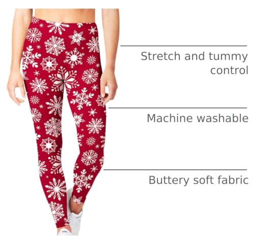 Image of SATINA High Waisted Leggings for Women - Comfortable and Stretchy in Versatile Sizes and Colors
