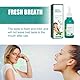 Mundpflege-Serum für frischen Atem, Fresh Breath Serum zur Mundpflege, Serum zur Beseitigung von Mundgeruch, natürliche erfrischende Tropfen, hält bis zu 8 Stunden, minziger Geschmack
