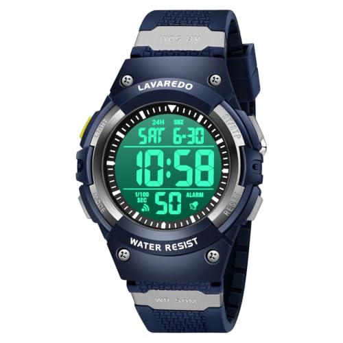 Reloj deportivo infantil impermeable 5 ATM ideal para natación y actividades escolares