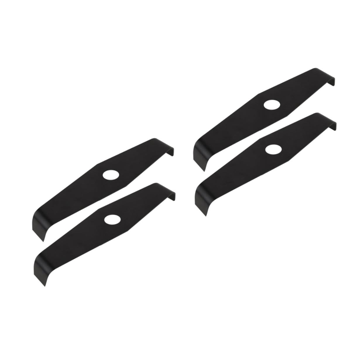TOYANDONA 2 Series Cuchillas De Repuesto para Cortacésped Accesorio Manganeso De Dientes para Desbrozadora Adecuado para Césped Jardines Y Parques 2 Piezas*2