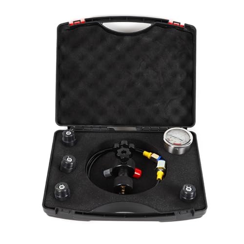 LIAPDG Nitrogen Fill Kit, Hydraulic Accumulator Nitrogen Charging Fill Gas Valve Pressure Test Kit 0-250 Bar / 3500 Psi