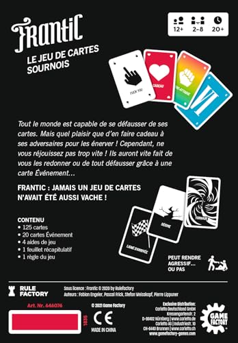 Jeu d’ambiance Game Factory Frantic - vue 5