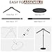 Shirt Display Stand, 18-34 Inch Height Adjustable Mannequin Torso for Vendors Shop, More Stable Dress Form Portable Clothes Garment Rack, T Shirt Display Holder Jacket Coat Stand Hanger, Black