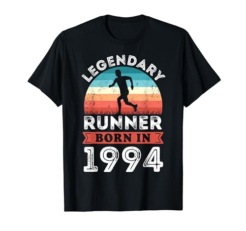 Legendary Runner born 1994 30th Birthday Gifts Running T-Shirt
