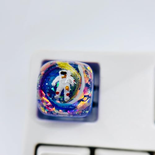 Image of Custom Keycap Astronaut Keycap for MX Mechanical Keyboard Unique Gifts for Friend - 4