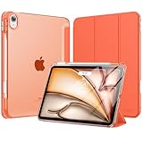 2 Angle Réglable: MoKo coque ipad air 11 pouces trifold utilise une forte connexion magnétique pour fournir un support de visualisation et de saisie pour votre utilisation quotidienne, facilitant la visualisation, la lecture ou la saisie. Libérez vos mains pour répondre à vos besoins quotidiens
