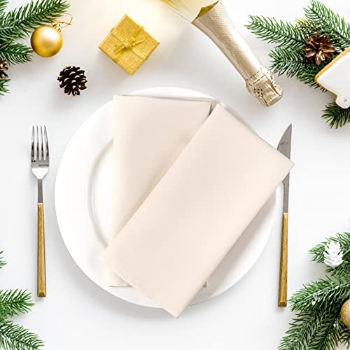 Cloth Napkins Dinner Cloth Napkins Set of 4 Polyester 18x18