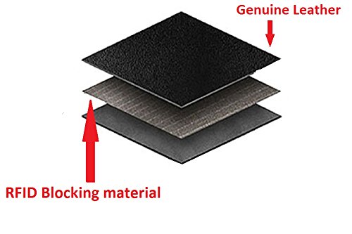 Rfid Blocking Men's Tri-Fold Vintage Biker Cowhide Top Grain Leather With Steel Chain Wallet,Snap Closure, Made In Usa,G-Bf339,Black Floral #TOP4