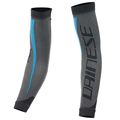 Dainese Dry Arm, Motorrad Armwärmer, Armlinge, Schwarz/Blau, N