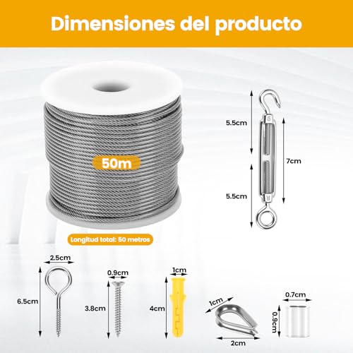 Cables de acero 20 Imagen adicional