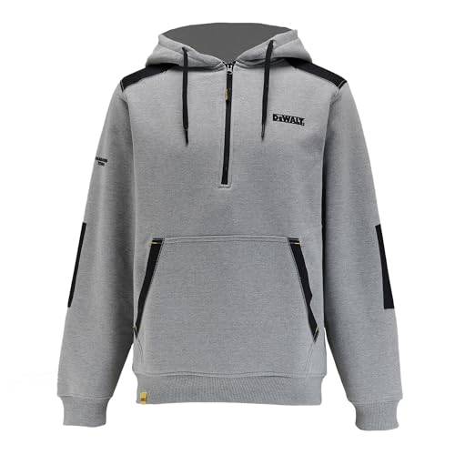 Sweat à capuche de travail DEWALT anti-déchirure en coton et Cordura