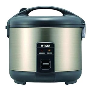 Tiger Stainless Steel 8-cup Conventional Rice Cooker (Urban Satin) Non-stick Surface
