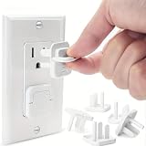 10pcs US Outlet Covers – Youngsters Proofing Outlet Covers Youngsters Safety Electric Plug Protectors to Prevent Power Shock