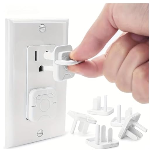 10pcs US Outlet Covers - Youngsters Proofing Outlet Covers Youngsters Safety Electric Plug Protectors to Prevent Power Shock