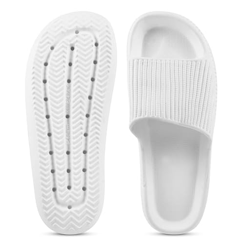Image of ATHREE Slippers for Man Soft Slides for men | Waterproof Flip Flops with Anti-Skid Sole | Indoor Outdoor Bathroom mens Chappal | Slip-On|Sleepers for men Casual Daily USe | Sliders Pack of 1