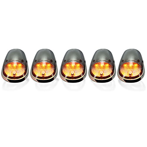 Recon 264146Cl Clear Cab Roof Lights 2003-2007 Dodge Heavy-Duty 2500 & 3500 (5-Piece Set) #TOP1